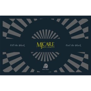 mijin, mjcare, carbone, elimina le impurità, maschera per il viso, per il viso, 25 ml