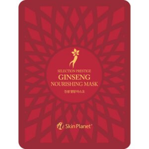 mijin, skin planet, ginseng, nutriente, maschera per il viso, per il viso, 25 ml