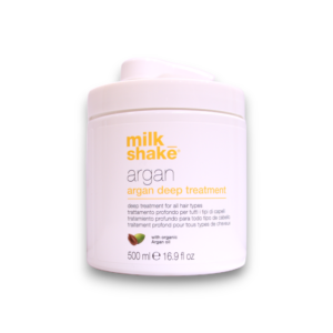 milk shake, argan, olio di argan biologico, trattamento con crema per capelli, per nutrire, 500 ml