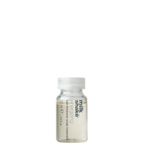 impostare, milk shake, energizing blend, senza parabeni, lozione trattamento cuoio capelluto senza risciacquo, ispessimento, 4 pz, 12 ml