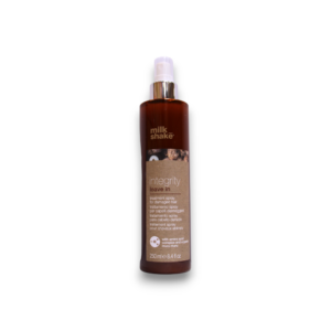 milk shake, integrity reconstruction system leave in, acido ialuronico, trattamento spray per capelli, per rafforzare, 250 ml