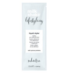 milk shake, lifestyling liquid styler, filtro uv, lozione per styling capelli, 10 ml