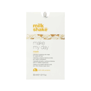 impostare, milk shake, make my day, maschera crema trattamento capelli, profondamente idratante, 6 pz, 30 ml
