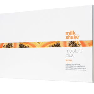 milk shake, moisture & more, senza parabeni, trattamento lozione per capelli, deeply hydrates, 12 pz, 144 ml