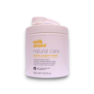 milk shake, natural care active yogurt, maschera crema trattamento capelli, per la protezione del colore, 500 ml