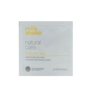milk shake, natural care active milk, maschera crema trattamento capelli, per la protezione del colore, 10 ml