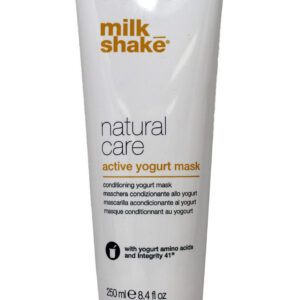milk shake, natural care active yogurt, maschera crema trattamento capelli, per la protezione del colore, 250 ml