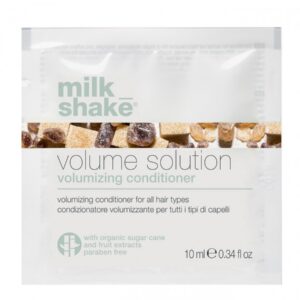 milk shake, volume solution, senza parabeni, balsamo per capelli, per il volume, 10 ml