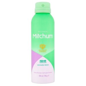 mitchum, shower fresh, idratante 48h, spray deodorante, per le donne, 200 ml