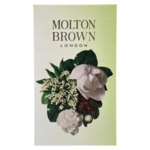 molton brown, dewy lily of the valley & star anise, carta assorbente