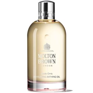 molton brown, suede orris, idratante, olio da bagno, 200 ml