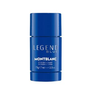 montblanc, legend blue, protezione 24h, stick deodorante, per uomini, 75 g