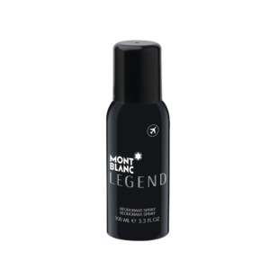montblanc, legend, rinfrescante, spray deodorante, per uomini, 100 ml