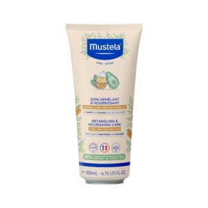 mustela, mustela, burro di karité e avocado, trattamento con crema per capelli, districante & levigante, 200 ml