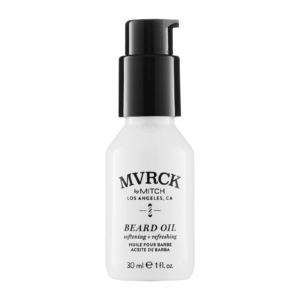 mvrck by paul mitchell, beard care, olio per barba, senza parabeni, ammorbidente e rinfrescante, 30 ml