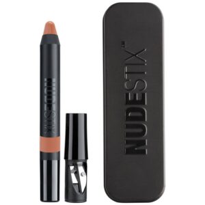 nudestix, gel color, balsamo labbra e guance 2 in 1, rifugio, 2.8 g