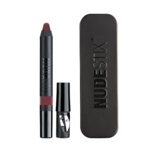 nudestix, intense matte, balsamo labbra e guance 2 in 1, vintage, 2.8 g
