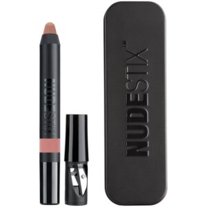 nudestix, intense matte, matita labbra & fard 2 in 1, peccato, 2.5 g
