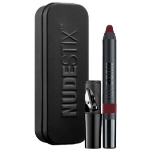 nudestix, intense matte, matita labbra & fard 2 in 1, icona, 2.8 g