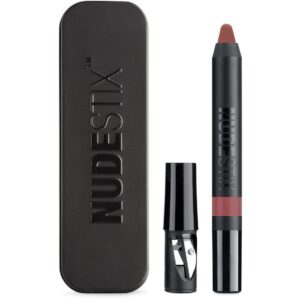 nudestix, intense matte, matita labbra & fard 2 in 1, purezza, 2.5 g