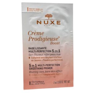 nuxe, creme prodigieuse boost, vegano, primer liquido, 2 ml *campione