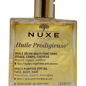 nuxe, huile prodigieuse multi purpose, olio, per capelli & corpo, 2 ml *campione