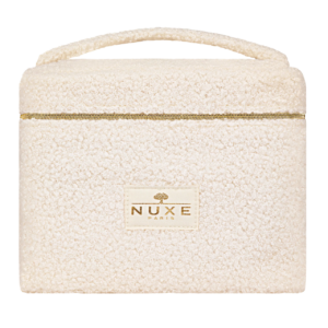 nuxe, insti vanity, con zip, busta in tessuto gwp, bianco