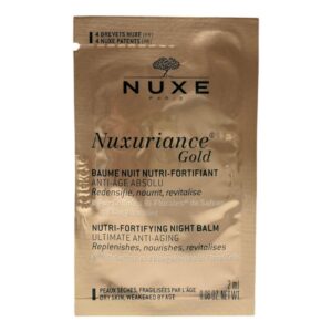 nuxe, nuxuriance gold, vegano, anti età, balsamo, per il viso, 2 ml *campione