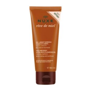 nuxe, reve de miel ultra rich, gel detergente, per il viso, 100 ml
