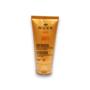 nuxe, sun delicious, crema solare, per il viso, spf 30, 50 ml
