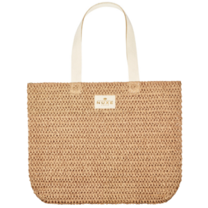 nuxe, sun, borsa in tessuto gwp, marrone