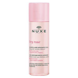 nuxe, very rose, pulizia, acqua micellare, per pelli sensibili, 50 ml