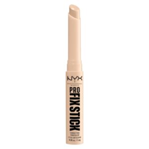 nyx, pro fix stick correcting, vegano, resistente al trasferimento, matita correttore, 03, alabastro, 1.6 g