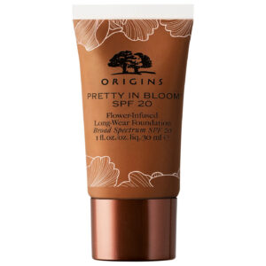 origins, pretty in bloom, lunga durata, fondotinta in crema, 710, molto profondamente fresco, spf 20, 30 ml