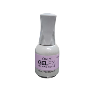 orly, gelfx, scintillio, smalto semipermanente, lilac you mean it, 18 ml