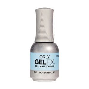 orly, gelfx, scintillio, smalto semipermanente, bell bottom blues, 18 ml