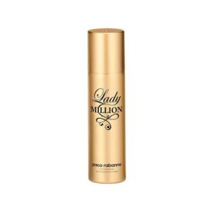 paco rabanne, lady million, floreale, spray deodorante, per le donne, 150 ml