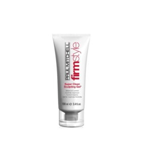 paul mitchell, firm style super clean sculpting, senza parabeni, gel per styling capelli, per lo styling, tenuta ferma, 100 ml