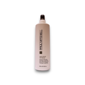 paul mitchell, soft style soft, senza parabeni, lacca per capelli, completamento, tenuta naturale, 500 ml