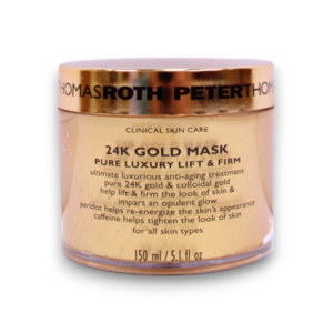 peter thomas roth, 24k gold pure, solleva e rassoda, maschera crema, per il viso, 150 ml
