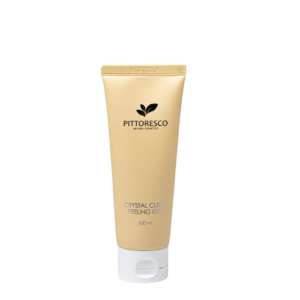 pittoresco, crystal clear, elimina le impurità, gel peeling, 100 ml