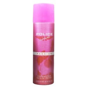 police, passion, spray deodorante, per le donne, 200 ml