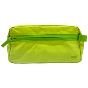 puma, puma, poliestere, borsa in tessuto, articoli da toeletta, verde, per uomini