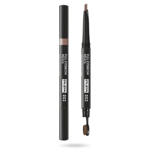 pupa, full, senza parabeni, definitore, doppia estremità, crema per sopracciglia matita & spazzola 2 in 1, 002, marrone, 0.2 g *tester