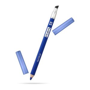 pupa, multiplay, doppia estremità, ombretto & matita kajal 2 in 1, 55, blu elettrico, 1.2 g *tester