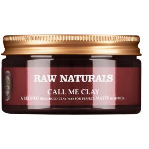 raw naturals, call me clay, argilla per styling capelli, 7/10, 100 ml