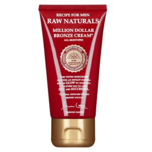 raw naturals, million dolar, 100% vegano, bronzer in crema, 75 ml