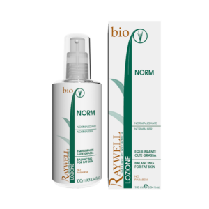 raywell, bio nature, trattamento lozione per capelli, per la regolazione del sebo eccessivo, 100 ml