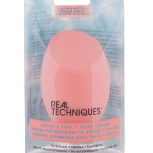 real techniques, miracle face + body, spugna per trucco