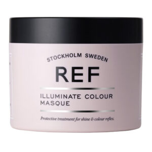 ref stockholm, illuminate colour, vegano, maschera crema trattamento capelli, per rafforzare, 500 ml